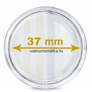 Érmetartó kapszula, Érmekapszula 37 mm belső átmérővel