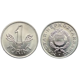 1987 1 Forint UNC forgalmi érme