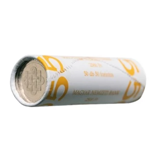 2015-ös 50 Forintos „Nemzeti emlékhelyek” emlékérme – verdefényes MNB rollni (50 db)