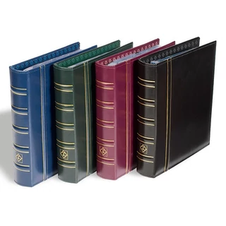 Leuchtturm OPTIMA gyűrűs iratgyűjtő, klasszikus kivitelben, piros