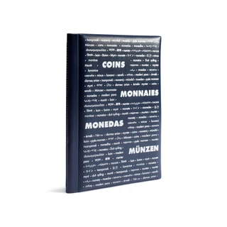Leuchtturm Route zsebalbum 60 érmekerethez (50×50 mm), kék