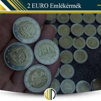 2 Euro emlékérmék