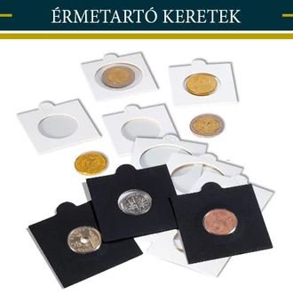 Érmetartó keretek