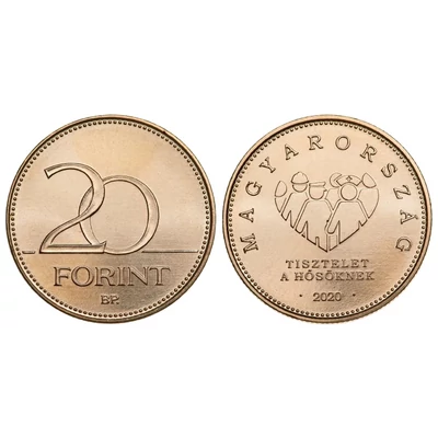 2020 20 forint 