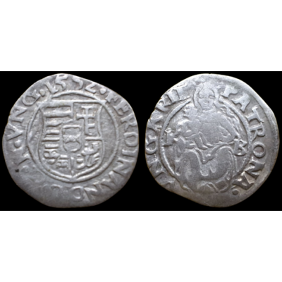 1552 I. Ferdinánd ezüst dénár érme