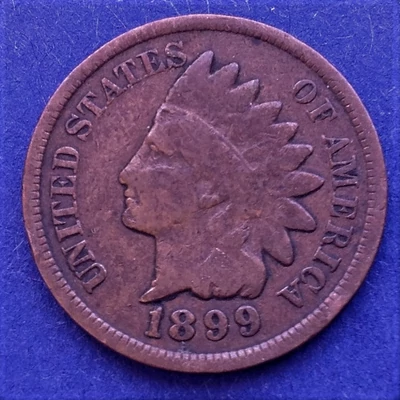 1899 Indian Head cent amerikai réz érme