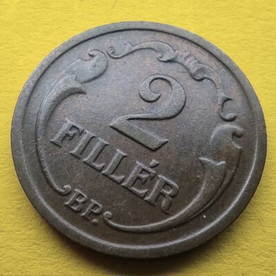 1937 2 fillér érme Numizmatika - Érmék, érme