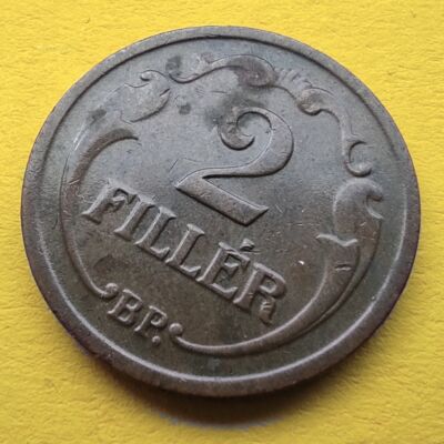 1940 2 fillér érme Numizmatika - Érmék, érme