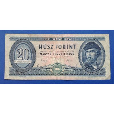 1960 20 Forint Ritka Bankjegy! Numizmatika-bankjegyek