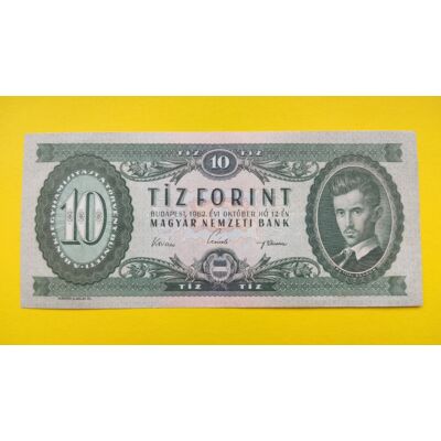 1962 10 forint bankjegy Numizmatika-bankjegyek