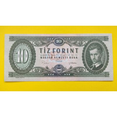 1969 10 forint bankjegy Numizmatika-bankjegyek