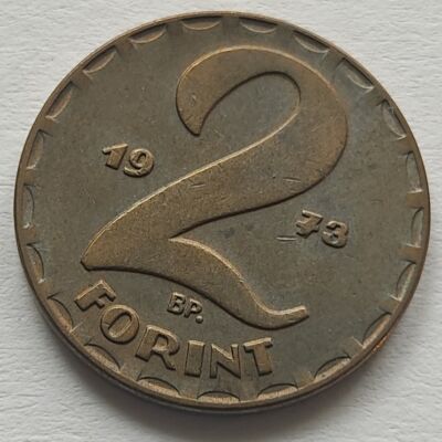 1973 2 forint érme előlap