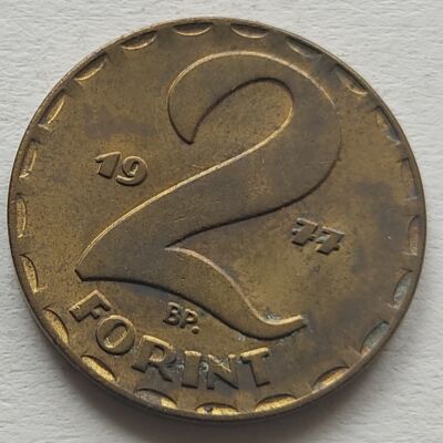 1977 2 forint érme előlap