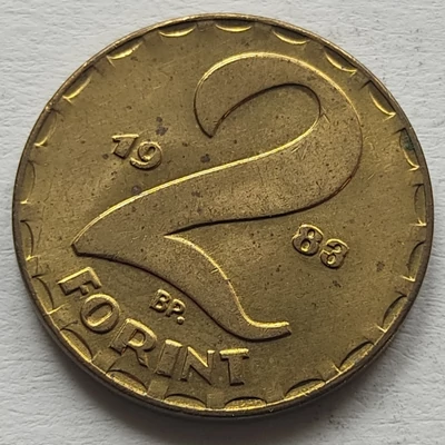 1983 2 forint érme előlap