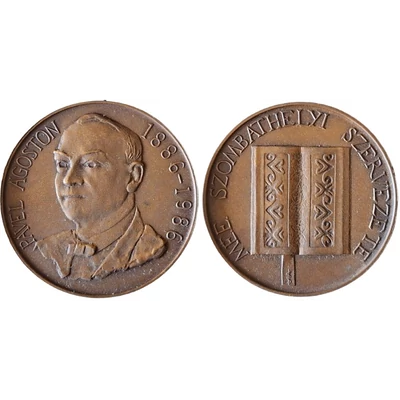 1986 MÉE Szombathelyi Szervezete Pável Ágoston-emlékérme