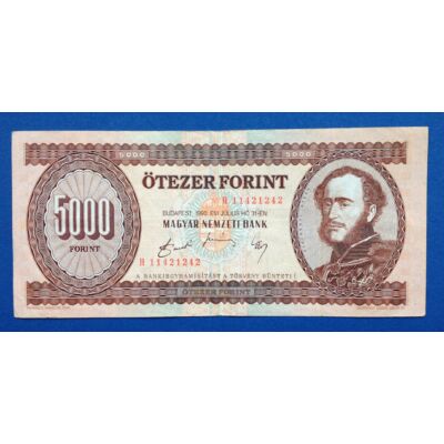 1990 5000 forint VF bankjegy H sorozat