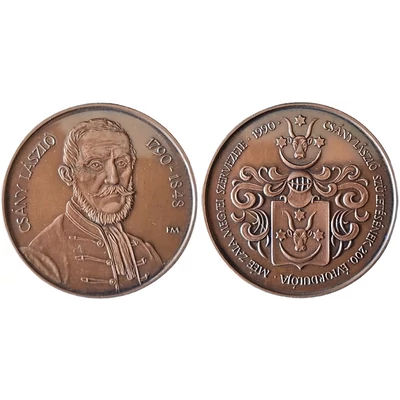 1990 MÉE Zala megyei szervezete Csány László emlékérme