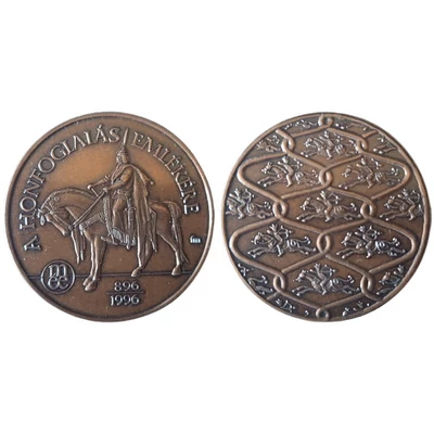 1996 MÉE Budapesti Csoport Honfoglalás emlékérme II.