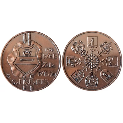 1998 MÉE Zala Megyei Szervezete – Bronz emlékérme