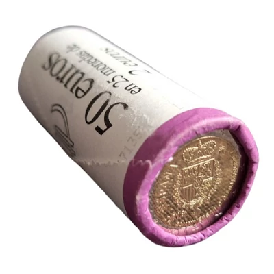 2018 2 Euro UNC emlékérme Spanyolország VI. Fülöp király 50. születésnapja