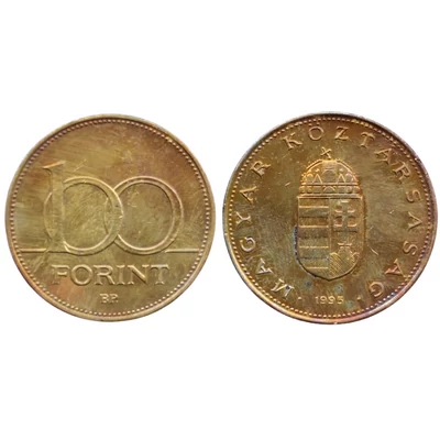 1995 100 Forint forgalmi érme