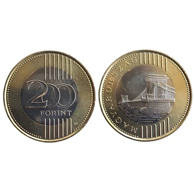 2012 200 Forint BU kivitelű verdefényes ritka érme forgalomból