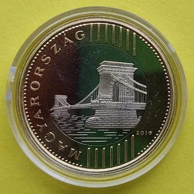 2016 200 forint PP érme forgalomba szánt rollniból kapszulában Numizmatika - Érmék, érme