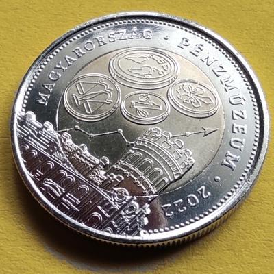 2022 100 forint érme Pénzmúzeum emlékveret, verdefényes állapotban, rollniból!