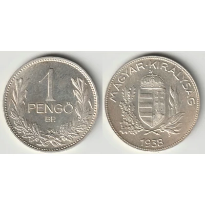 1939 1 Pengő ezüst érme 