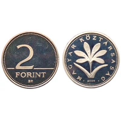 2004 2 forint PP érme - Mindössze 3000 darabos proof kiadás