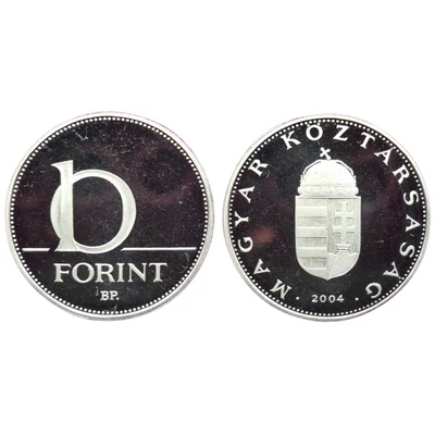 2004 10 forint PP érme - Mindössze 7000 darabos proof kiadás