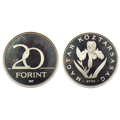 2004 20 forint PP érme - Mindössze 3000 darabos proof kiadás
