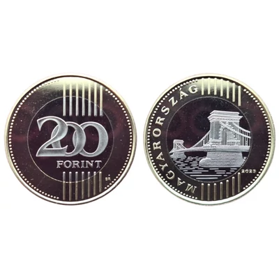2023 200 forint PP érme - Mindössze 3000 darabos proof kiadás