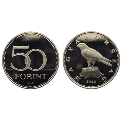2023 50 forint PP érme - Mindössze 7000 darabos proof kiadás
