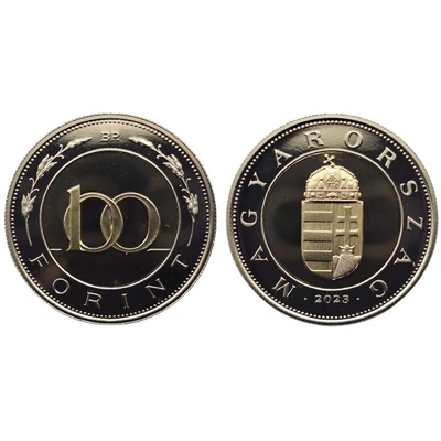 2023 100 forint PP érme - Mindössze 3000 darabos proof kiadás