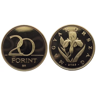 2023 20 forint PP érme - Mindössze 3000 darabos proof kiadás
