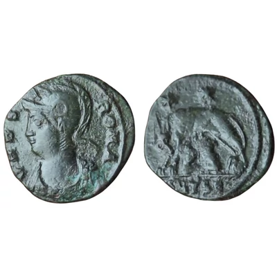 Constantinus Magnvs Kr.u. 330-337 - római AE3 kisbronz érme, VRBS ROMA