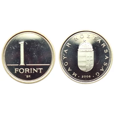 2006 1 forint PP érme - Mindössze 7000 darabos proof kiadás