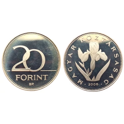 2006 20 forint PP érme - Mindössze 3000 darabos proof kiadás