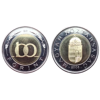 2006 100 forint PP érme - Mindössze 3000 darabos proof kiadás
