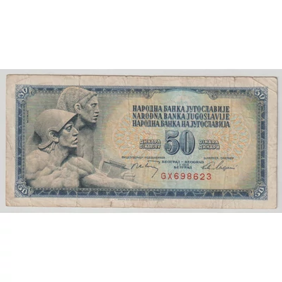 1968 – 50 dinara – Jugoszlávia