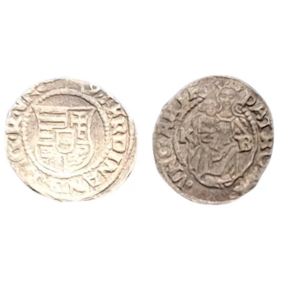 I. Ferdinánd ezüst dénár 1559 KB ÉH:745.a