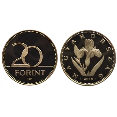 2018 20 forint PP érme - Mindössze 3000 darabos proof kiadás