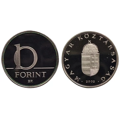 2002 10 forint PP érme - Mindössze 3000 darabos proof kiadás