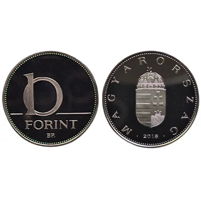 2018 10 forint PP érme - Mindössze 7000 darabos proof kiadás