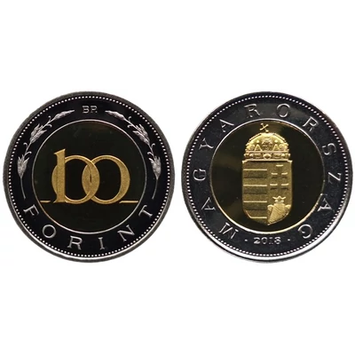 2018 100 forint PP érme - Mindössze 3000 darabos proof kiadás
