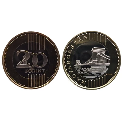 2023 200 forint PP érme - Mindössze 3000 darabos proof kiadás