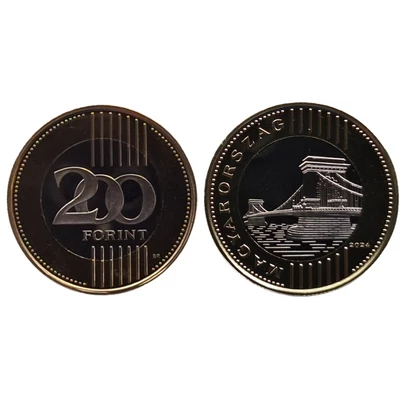 2024 200 forint PP érme - Mindössze 3000 darabos proof kiadás
