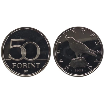 2023 50 forint PP érme - Mindössze 7000 darabos proof kiadás