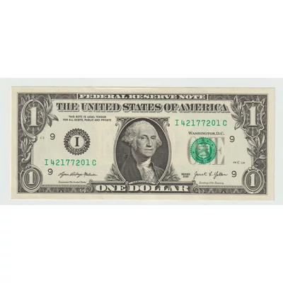 2021 1 Dollár UNC bankjegy – United States of America (Federal Reserve Note) sorszámkövető is lehet!